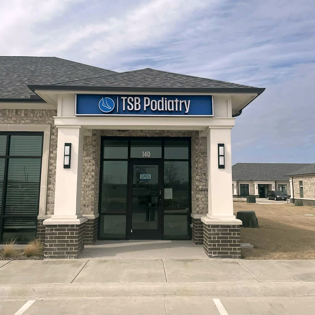 TSB Podiatry office exterior serving Prosper, Texas